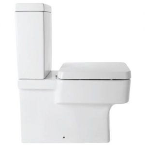 BATHSTORE WATERMARK SOFT CLOSE TOILET SEAT AND COVER WITH FITTINGS 536969 NOT ORIGINAL
