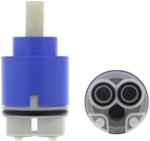 Blanco 35 mm HP KE cartridge open, blue, High pressure 123475