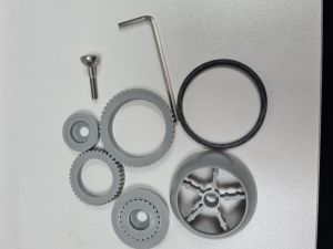 Bristan SKTFP3000-5 Shower Spray Ring Kit (Grey)