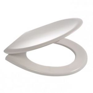 Celmac Wirquin NEON - Plastic hinges, Toilet seat and cover with plastic hinge - white