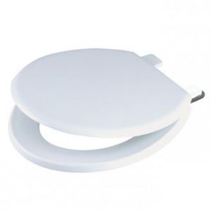 Celmac Wirquin SAPPHIRE - Plastic hinges, Toilet seat and cover with colour matched plastic hinge