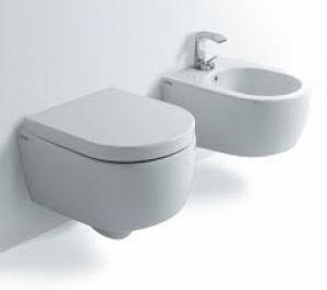 Cielo Smile Soft Close Toilet Seat with soft close Hinges from the Smile CPVSM