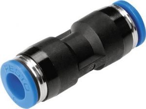 Festo QSM Pneumatic Straight Tube-to-Tube Adapter, Push In 4mm
Part no.	153031
Pneumatic connection, port 1	for tubing, 4mm outside diameter
Pneumatic connection, port 2	For tubing outside diameter 4 mm
Temperature dependent operating pressure	-0.95 .
