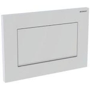 Geberit actuation plate Sigma 30 for flush-stop flushing, screwable chrome high gloss