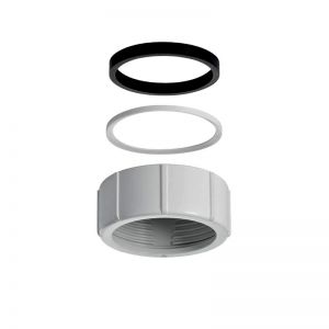 Geberit union nut for flush bend 240.431.11.1 white alpine From year of manufacture 04.2019 / 240431111 / 4025416071440