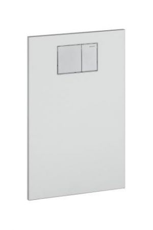 Geberit AquaClean 115.322.11.1 / 115322111 / Geberit AquaClean design plate 115322111 white, for attachments to Geberit concealed cistern
