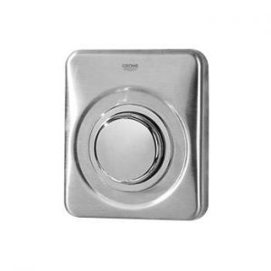 GROHE button actuation made of stainless steel 37019000 dimensions 108 x 126 mm