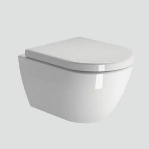 GSI PURA 50 TOILET & SOFT CLOSE SEAT WITH HINGES MS86CN11