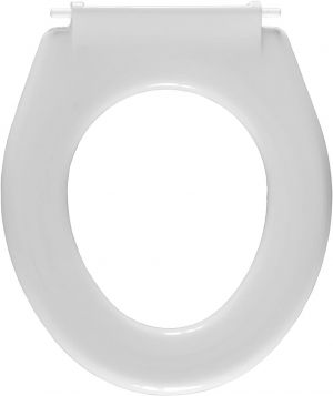 Hamberger Sani Military Haro Plus 9 Toilet Seat for Children Toilet without Lid and Stainless Steel, Set of 1, White, 23D
