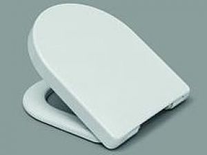 HARO BACAN SoftClose Premium toilet seat with lid, TakeOff stainless steel hinges C0202Y, white alpine  4016959119034