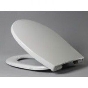 HARO WC seat Haromed Care 15 Activ 15F101S1802 white, stainless steel hinge, Active Shield