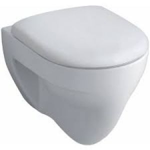 Keramag Reonova 1 573010000 Toilet Seat with Lid and Stainless Steel Hinges White