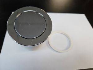 Macdee kara 72mm single flush pneumatic button