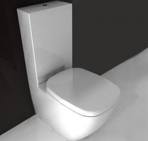 PARISI DIAL TOILET SEAT AND COVER WITH HINGES