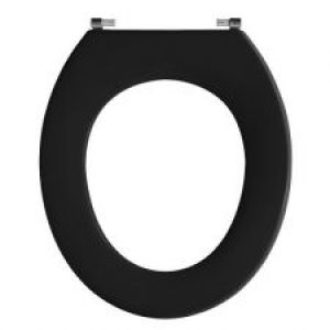 Pressalit Objecta 53111-BL2999 toilet seat without cover black polygiene