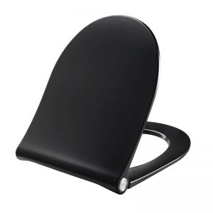 Pressalit Sway D 934001-BL6999 Toilet seat with lid black Slow Closing