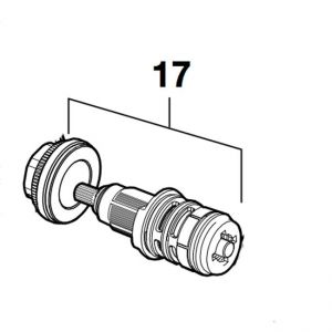 Roca Cartridge kit RT12 and victory nut (spare part nº 2) Roca shower cartridge