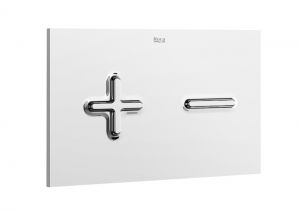 Roca In-Wall PL6 DUAL - Dual flush operating plate for concealed cistern A890085000