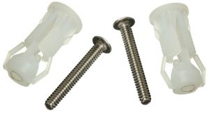 Roca Plastic Toilety Seat Fittings for Toilet Seat Hinges Well Nut Style for Roca AI0002400R