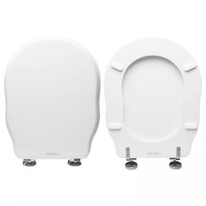 Royal Althea Toilet Seat  Wood Coated Resin Polyester White 