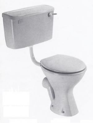 Shires Denbegh Low-Level Toilet Seat and Cover Standard Close - U0281/U0285