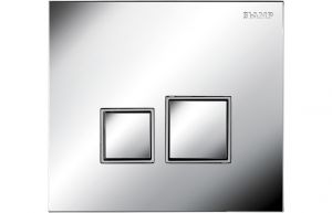 Siamp True square design Flush Plates  chrome DIAC0056