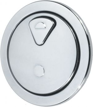 Thomas Dudley 73.5mm Vantage Dual Flush Round Push Button Chrome 327732