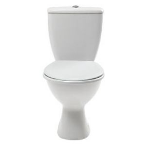 Plumbsure Bodmin White Close-coupled Toilet Pan MCAPT0006 (COLLECTION ONLY)