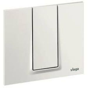 Viega Visign for style 14 urinal flush plate , parchment 654580